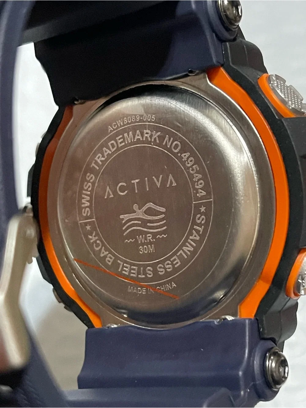 Activa X Invicta Digital Analog Men's Watch - 58mm, Blue New